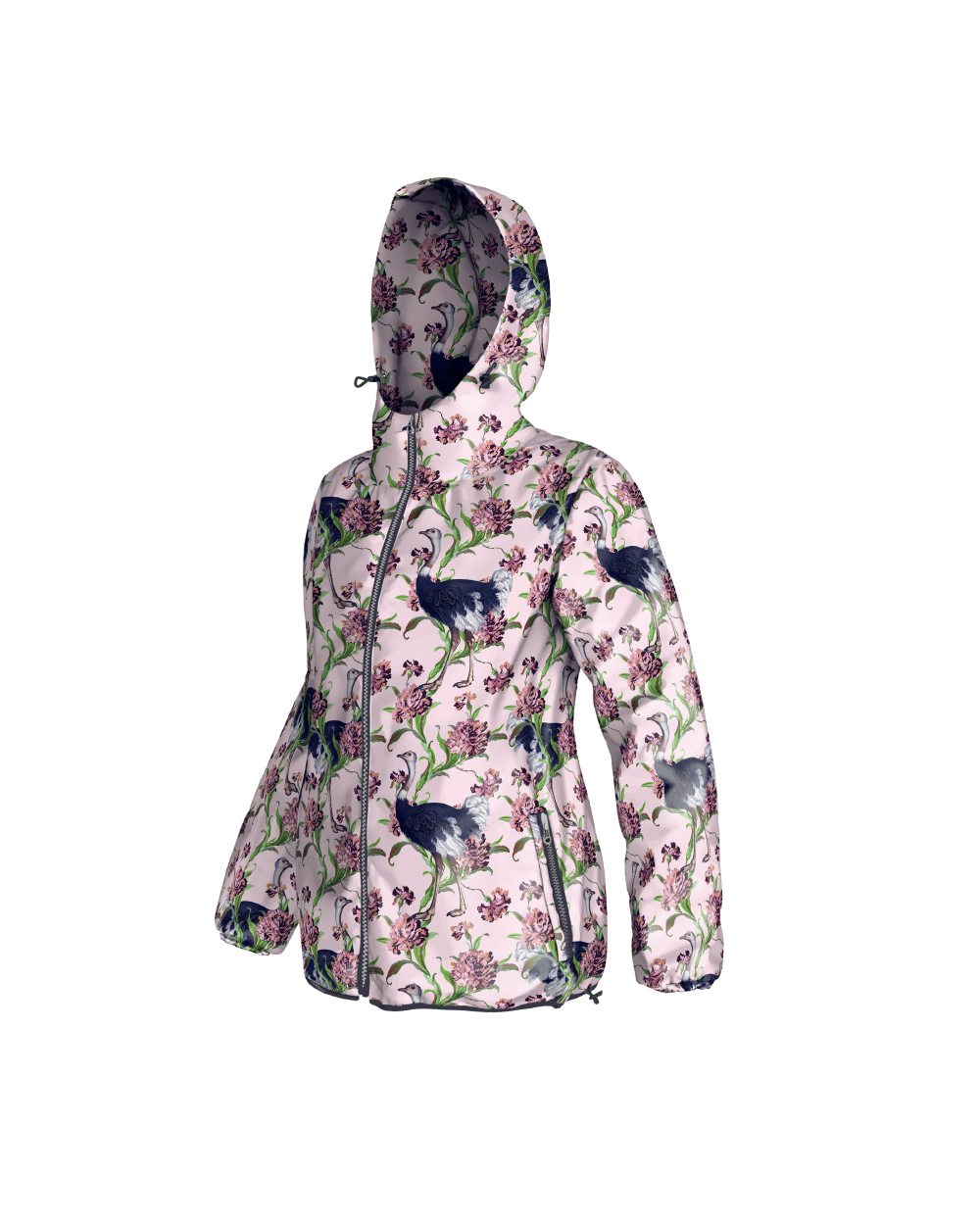 Ostriches-Pink Powder023-4